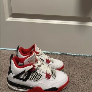 Fire Red Air Jordan 4s